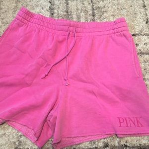 Victorias Secret hot pink Large boyfriend short